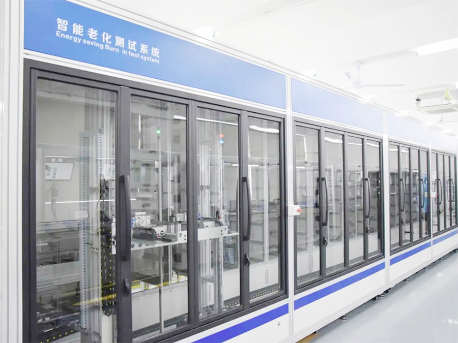 深圳某新能源企業(yè)充電槍測(cè)試?yán)匣a(chǎn)線(xiàn)